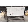 Image 1 : LARGE METAL FRAMED MOBILE WHITEBOARD