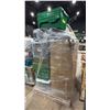 Image 1 : PALLET OF ASSORTED SET DEC ITEMS- TARPS, RAINGEAR, BURLAP, COMPUTER TOWERS, KEYBOARDS &