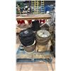 Image 2 : PALLET OF ASSORTED NAUTICAL ROPE & HOIST