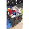 Image 1 : PALLET CRATE OF ASSORTED BUCKETS