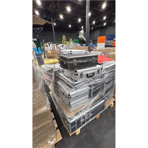 PALLET OF ASSORTED PELICAN CASES