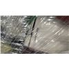Image 5 : PALLET OF ASSORTED SET DEC ITEMS-FIREBELLS, VASES, MEAT CURTAINS, BASEBOARD HEATERS, TOOLBOXES