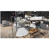 Image 2 : 2 ROLLING RACKS OF ASSORTED LIGHT FIXTURES