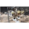 Image 2 : 2 ROLLING RACKS OF ASSORTED LIGHT FIXTURES