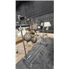 Image 1 : 2 ROLLING RACKS OF ASSORTED LIGHT FIXTURES