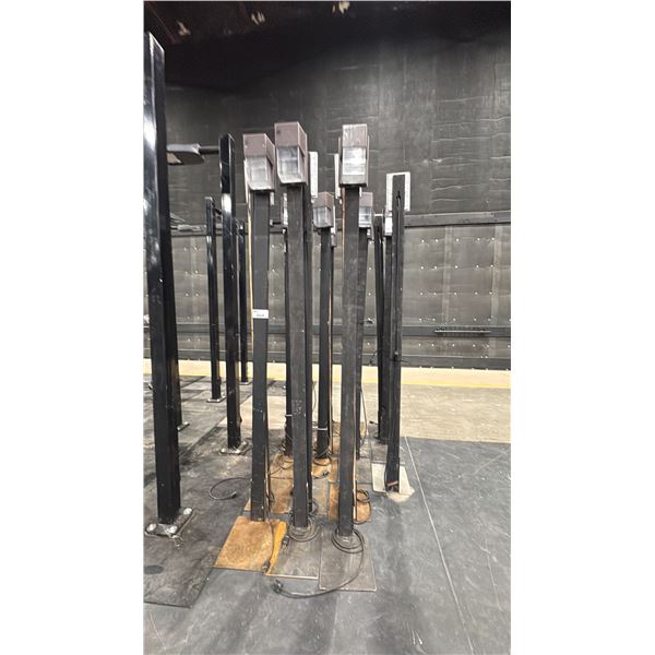 GROUP OF 18 PROP LIGHT POSTS