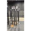 Image 1 : GROUP OF 18 PROP LIGHT POSTS