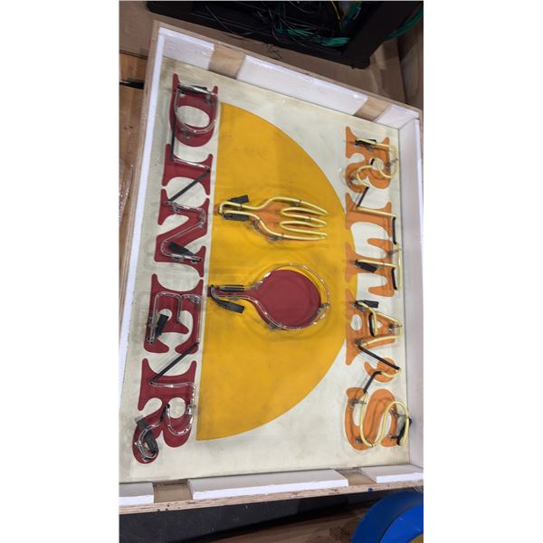 "RITAS DINER" NEON SIGN