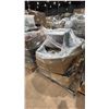 Image 1 : PALLET OF ASSORTED ELECTRICAL COMPONENTS, LIGHTBULBS & ASSORTED LIGHTS