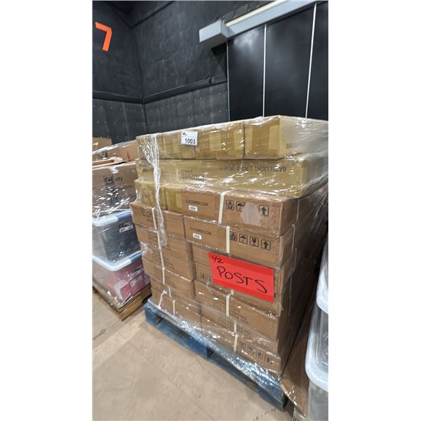 PALLET OF COCOWEB BARN LIGHT POSTS & COCOWEB B-PO-2B PIANO LAMPS