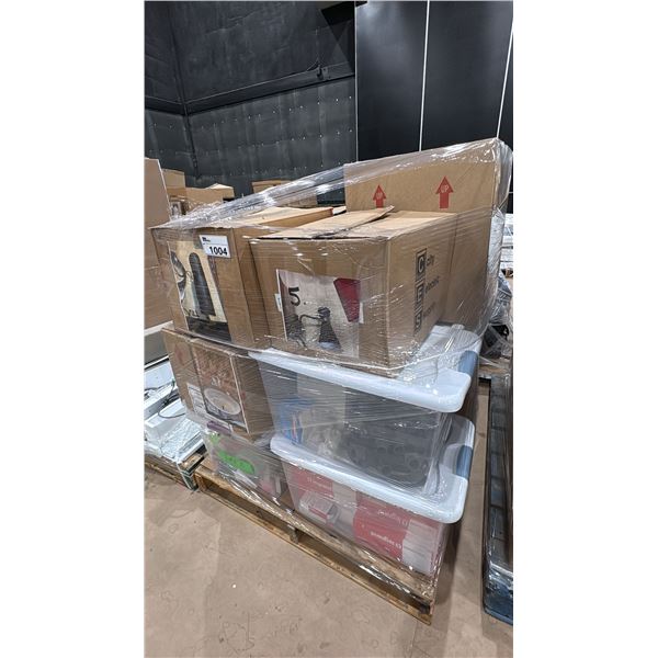 PALLET OF ASSORTED LIGHTING, TAPE, PARTS & HARDWARE