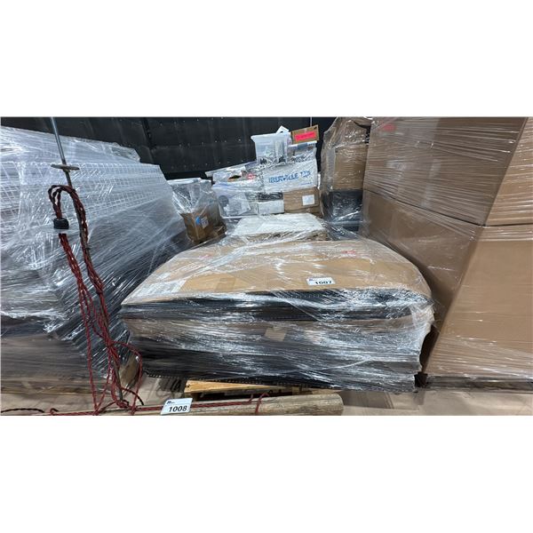 PALLET OF ASSORTED LIGHT PANEL COVERS & CEILING TILE