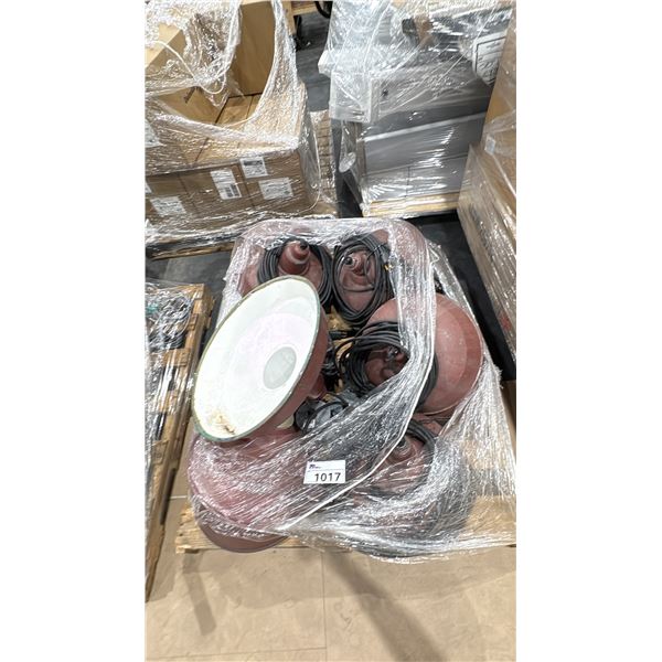 PALLET OF APPROX 10 CHINA HAT LIGHTS