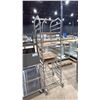 Image 2 : COMMERCIAL BAKERS RACK, MOBILE STAINLESS STEEL CART, MOBILE METAL SMALL TABLE & CART
