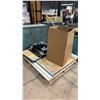 Image 1 : GROUP OF ASSORTED IKEA TABLES & LEGS