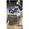 Image 2 : PALLET OF ASSORTED GARBAGE CANS/RECYCLE BINS