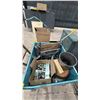 Image 2 : VINTAGE DOLLY, TABLE SAW STAND, ASSORTED DOOR HARDWARE & MORE