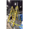 Image 1 : GROUP OF 4 FEATHERLITE FIBREGLASS LADDERS- ASSORTED SIZES 8'- 12'