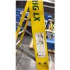 Image 5 : GROUP OF 4 FEATHERLITE FIBREGLASS LADDERS- ASSORTED SIZES 8'- 12'