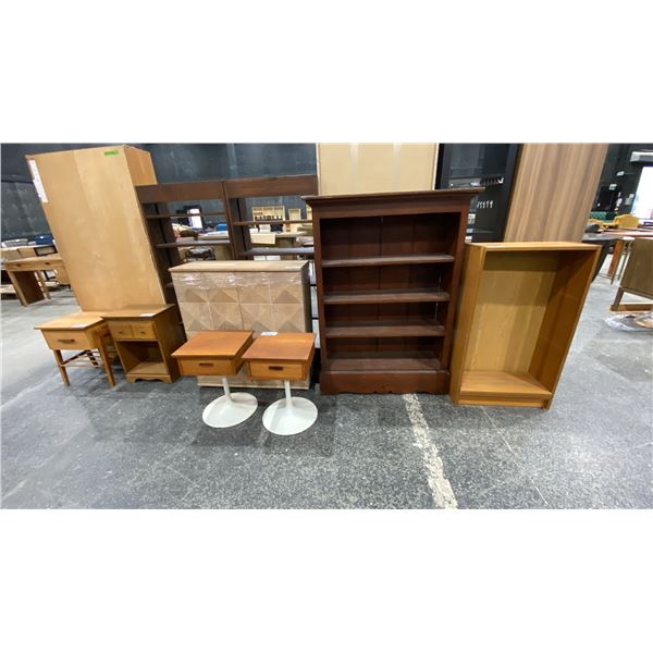 GROUP OF 7 ASSORTED PIECES OF FURNITURE