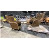 Image 2 : PAIR OF WOVEN CHAIRS WITH SMALL TABLE