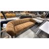 Image 2 : GROUP OF 5 PADDED BENCHES & BROWN COUCH