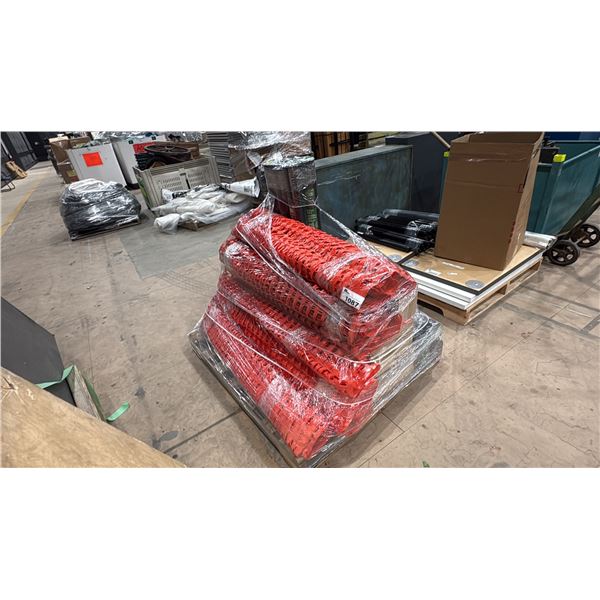 PALLET OF SAFETY FENCE & GARDEN MESH FENCE