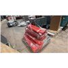 Image 1 : PALLET OF SAFETY FENCE & GARDEN MESH FENCE