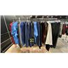 Image 3 : LARGE GROUP OF ASSORTED PRODUCTION COSTUME ITEMS- DRESS PANTS, COLLARED SHIRTS, COVERALLS, VESTS