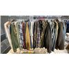 Image 4 : LARGE GROUP OF ASSORTED PRODUCTION COSTUME ITEMS- JACKETS, LONG SLEEVE SHIRTS, TSHIRTS, VESTS