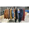 Image 3 : LARGE GROUP OF ASSORTED PRODUCTION COSTUME ITEMS- ASSORTED STYLE JACKETS & VESTS *RACK NOT INCLUDED*