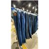 Image 2 : LARGE GROUP OF ASSORTED PRODUCTION COSTUME ITEMS- ASSORTED JEANS *RACK NOT INCLUDED*