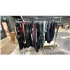 Image 3 : LARGE GROUP OF ASSORTED PRODUCTION COSTUME ITEMS- TSHIRTS, JACKETS, MOTOCROSS BIB PANTS