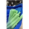 Image 1 : 2 PING PONG TABLES & ASSORTED POOL NOODLES