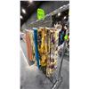Image 2 : CONTENTS OF RACK- ASSORTED VINTAGE STYLE DRAPES