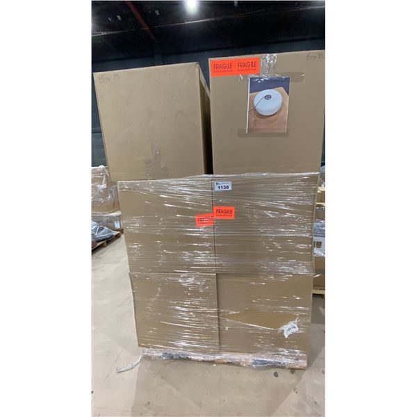 PALLET OF ASSORTED PENDANT LIGHTING