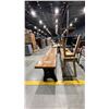 Image 2 : GROUP OF 5 ASSORTED WOODEN BENCHES