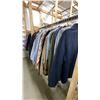 Image 1 : LARGE GROUP OF ASSORTED PRODUCTION CLOTHING ITEMS *RACKS NOT INCLUDED*