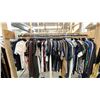 Image 2 : LARGE GROUP OF ASSORTED PRODUCTION CLOTHING ITEMS *RACKS NOT INCLUDED*