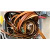 Image 3 : 4 BASKETS OF ASSORTED BELTS
