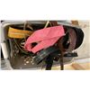 Image 4 : 4 BASKETS OF ASSORTED BELTS