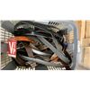 Image 5 : 4 BASKETS OF ASSORTED BELTS