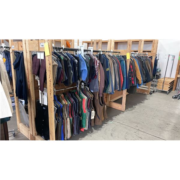 ENTIRE ROW OF PRODUCTION COSTUME ITEMS *ONLY ITEMS ON RACK, ITEMS ON FLOOR NOT INCLUDED*