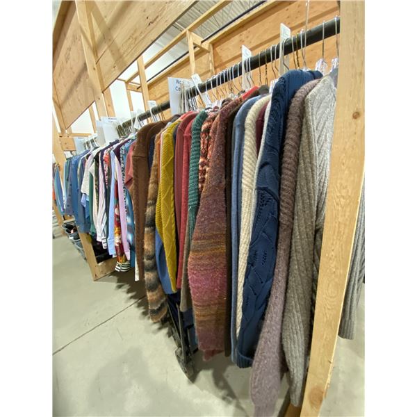 ENTIRE ROW OF PRODUCTION COSTUME ITEMS *ONLY ITEMS ON RACK, ITEMS ON FLOOR NOT INCLUDED*