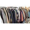 Image 3 : ENTIRE ROW OF PRODUCTION COSTUME ITEMS *ONLY ITEMS ON RACK, ITEMS ON FLOOR NOT INCLUDED*