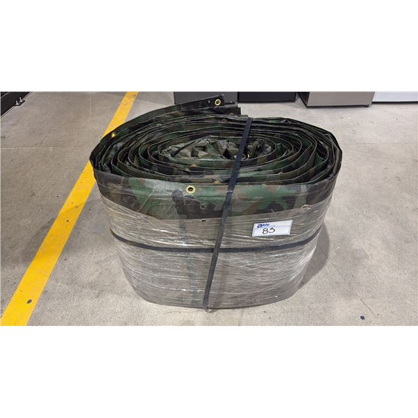 LARGE HEAVY DUTY CAMO PRINT TARP