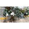 Image 2 : 7 LARGE BUCKETS OF ASSORTED ARTIFICIAL FLORAL PLANTS & DECOR