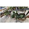 Image 2 : 3 BOXES OF ASSORTED ARTIFICIAL PLANTS & LARGE PLANTER WITH ARTIFICIAL PLANTS