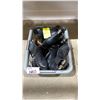 Image 1 : BASKET OF ASSORTED BLACK WOMENS BLUNDSTONES