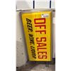 Image 1 : OFF SALES VINTAGE STYLE SIGN